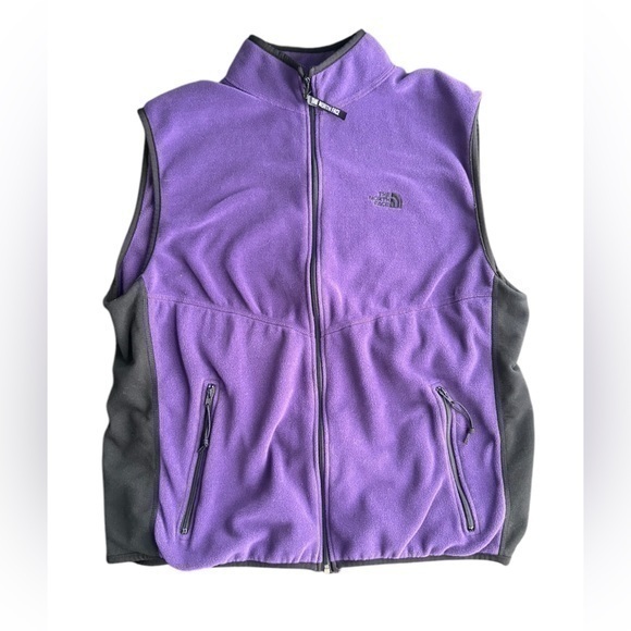 The North Face Jackets & Blazers - Northface Light Layer Zip Front Purple Vest, XL